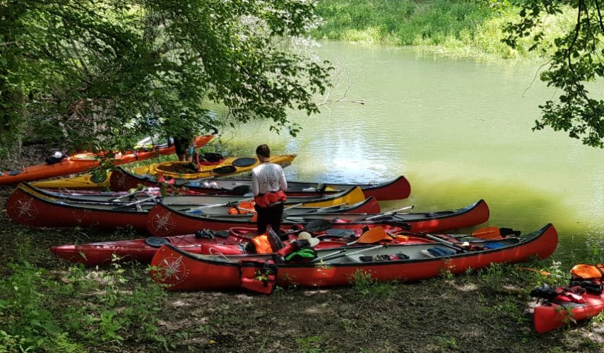 Gemenc vizitúra - kajaktúra