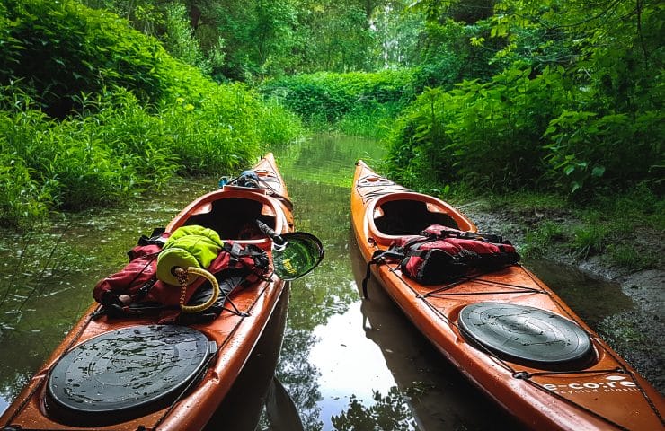 Rácalmási Szigetek - vizitúrák, kajaktúrák