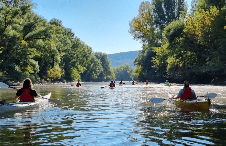 VIZITÚRÁK ÉS KAJAKTÚRÁK A GARAMON