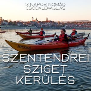 2026.07.25-26: HÉTVÉGI SZIGETKERÜLÉS a Szentendrei Sziget körül - nomád csodalovaglás-kajaktúra