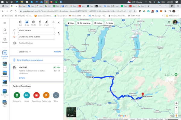 2024.07.15-20: 5 tó + 1 folyó: Tengerikajakozás Ausztriában (Salzkammergut, Mur)