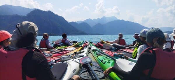 2025.07.06-11: 5 tó + 1 folyó: Tengerikajakozás Ausztriában (Salzkammergut, Steiermark, Oberösterreich)