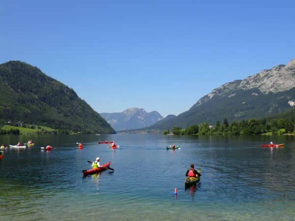 2025.07.06-11: 5 tó + 1 folyó: Tengerikajakozás Ausztriában (Salzkammergut, Steiermark, Oberösterreich)