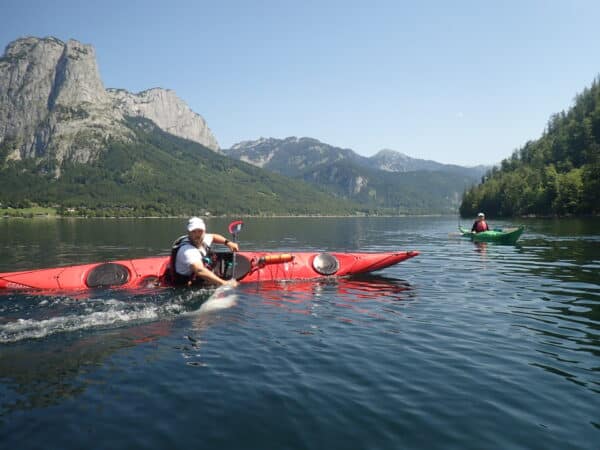 2025.07.06-11: 5 tó + 1 folyó: Tengerikajakozás Ausztriában (Salzkammergut, Steiermark, Oberösterreich)