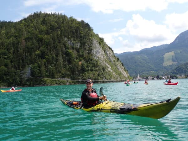 2025.07.06-11: 5 tó + 1 folyó: Tengerikajakozás Ausztriában (Salzkammergut, Steiermark, Oberösterreich)