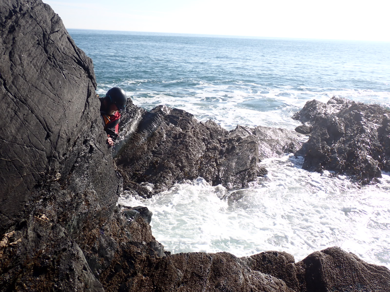P3192535 2025.12.06: Mirco in da House, Wales, Skócia, óceáni kajakozás: Mirco Goldhausen, Sea Kayaking Anglesey